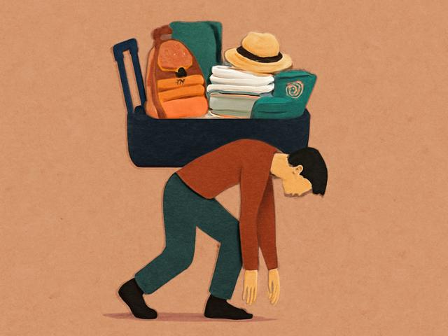 Carrying Your Entire Life: The Physical Weight